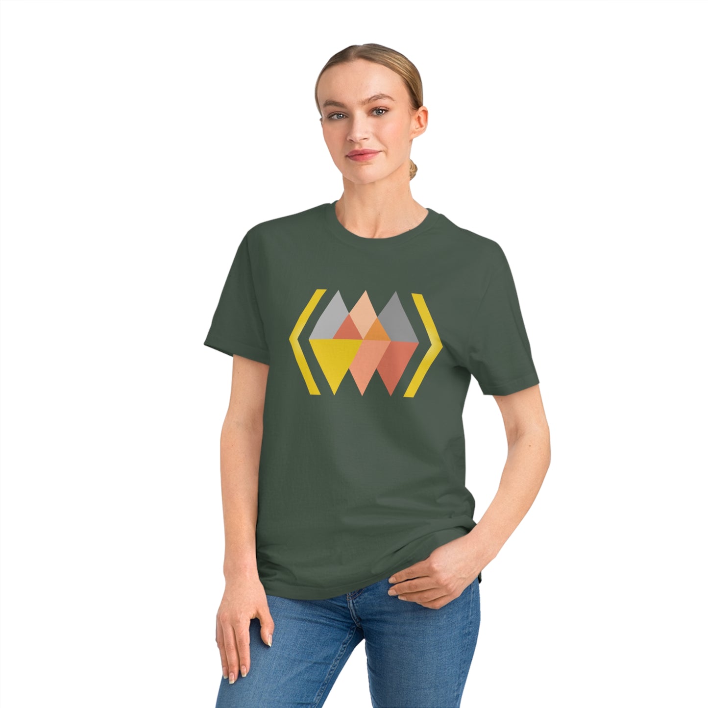 Camiseta de algodón vegano unisex 