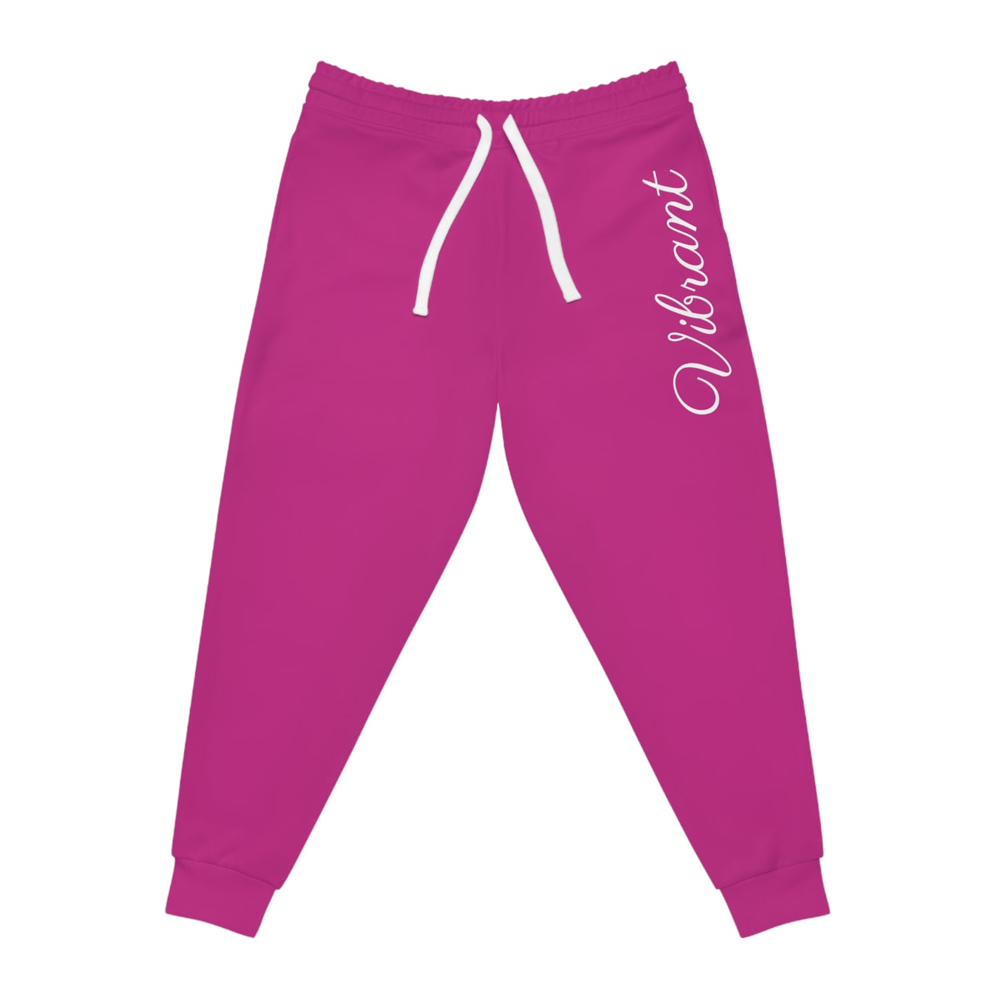 Unisex Athletic Joggers Pants (Pink)