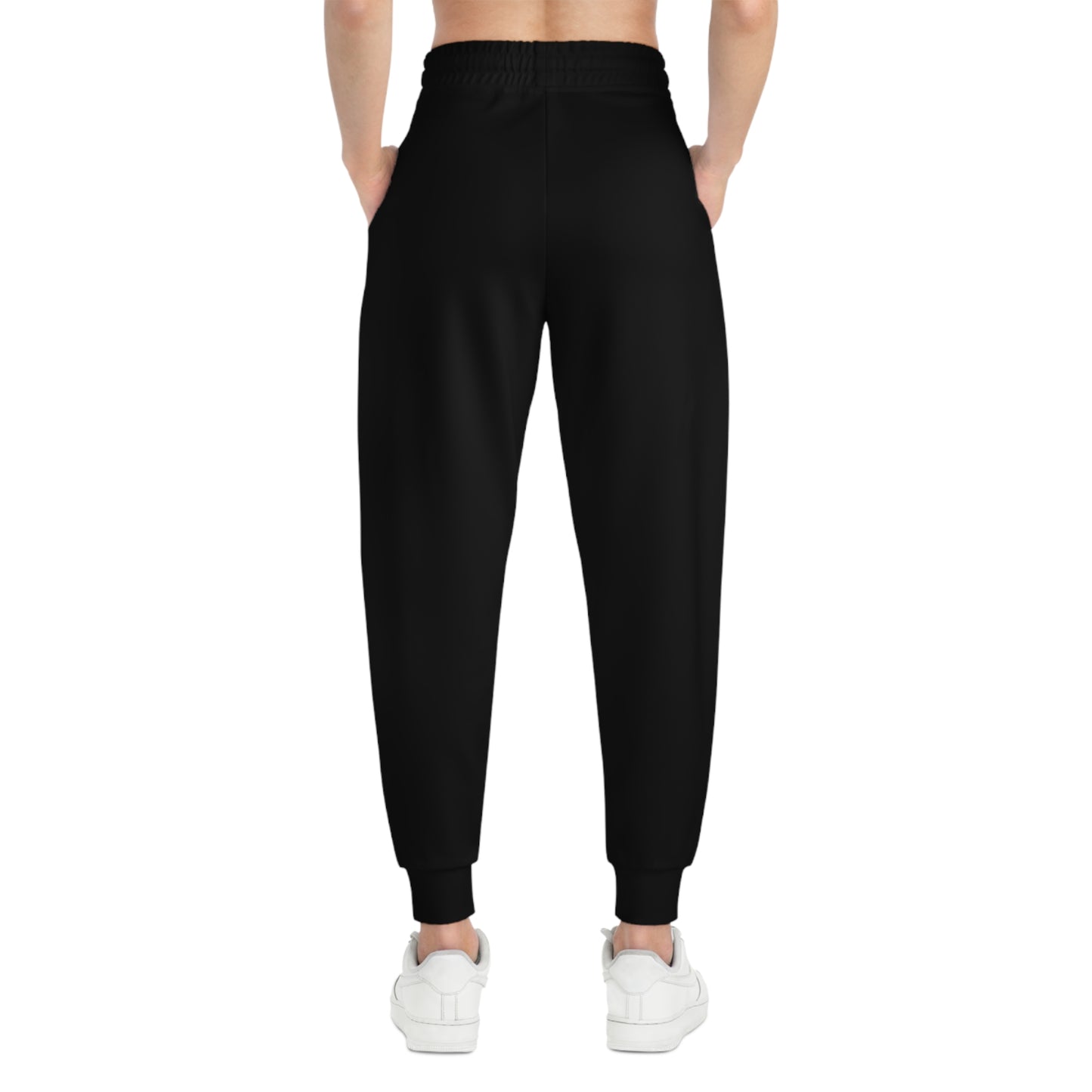 Unisex Athletic Joggers Pants ( Black)