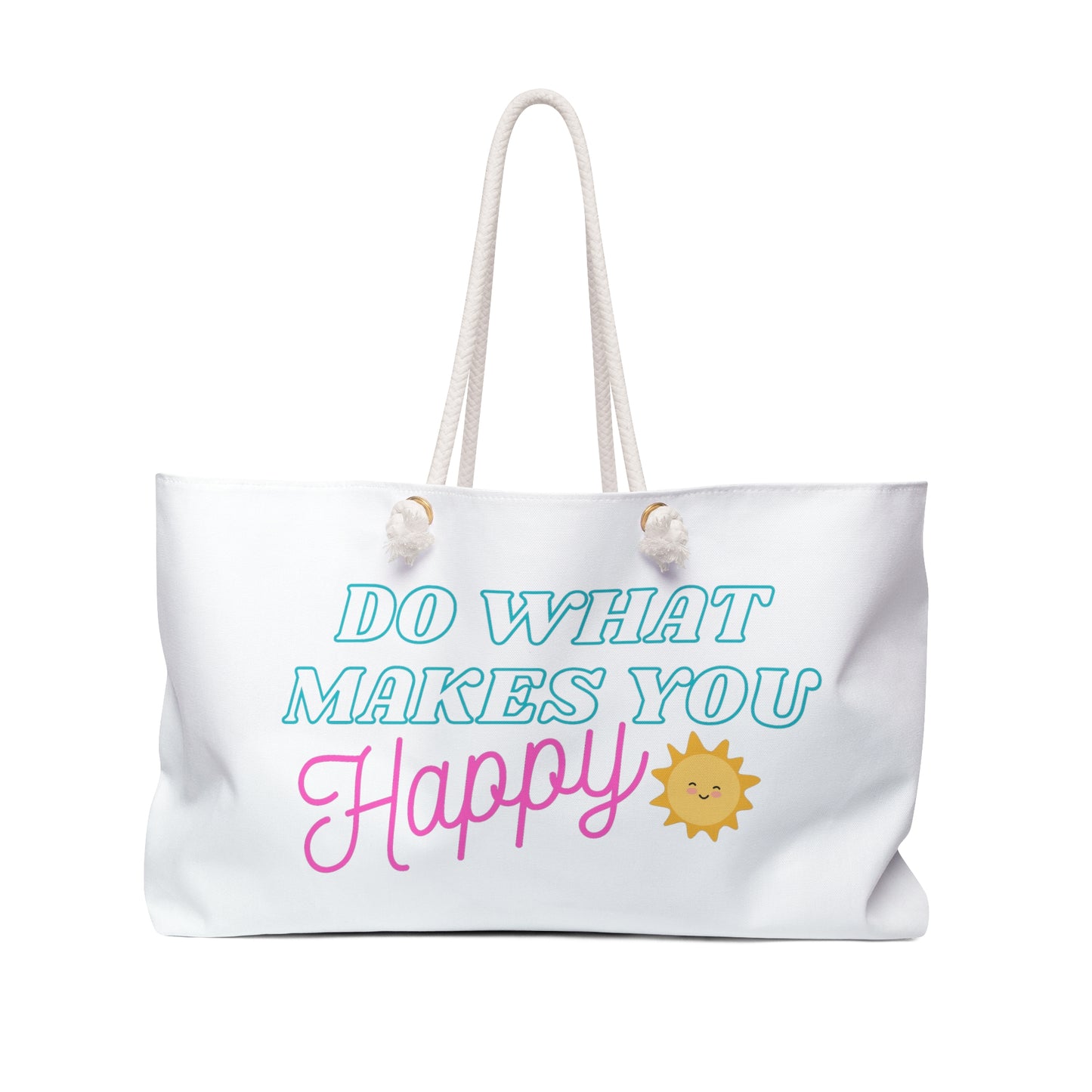 Oversized Beach Bag (White)