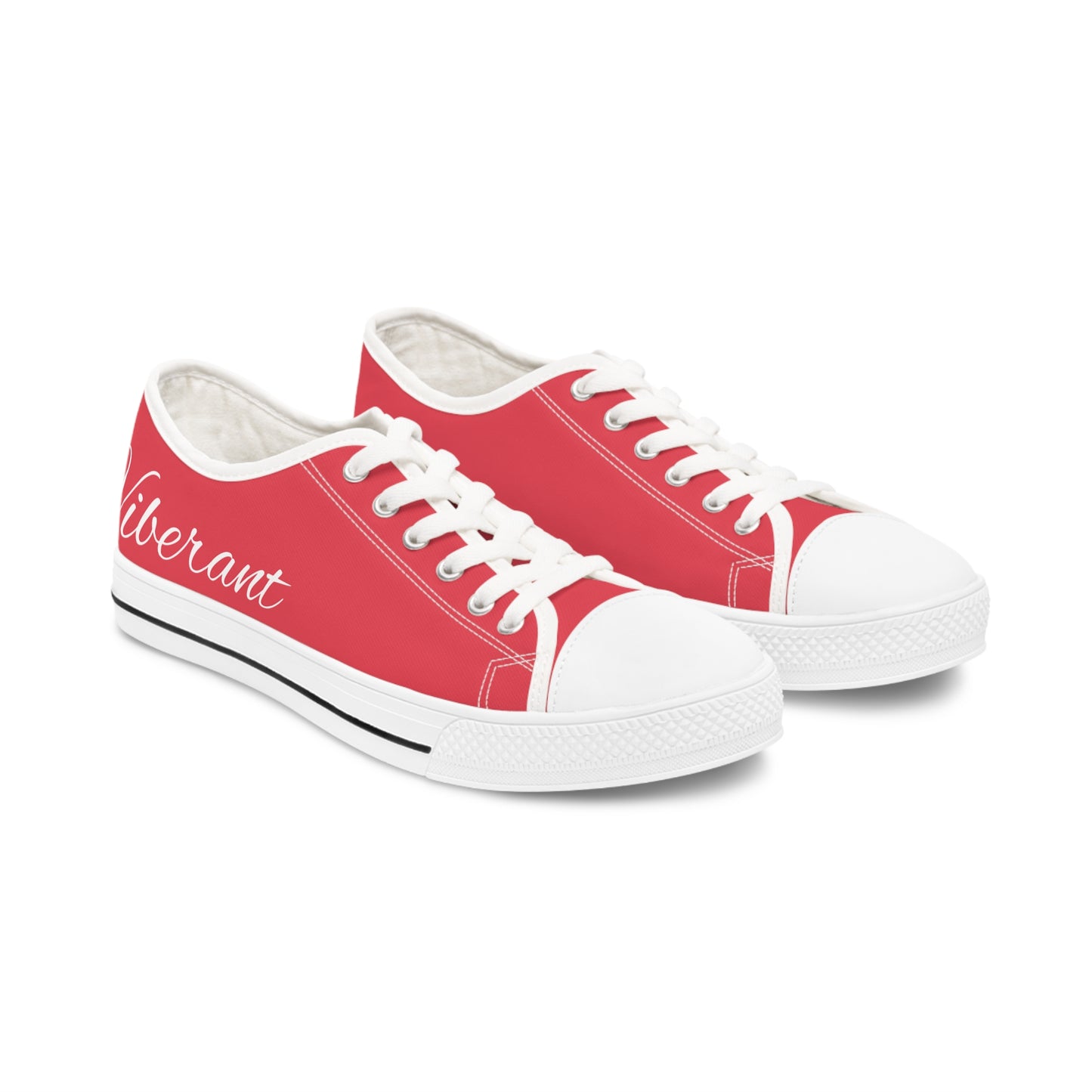 Women's Low Top Sneakers - Melon