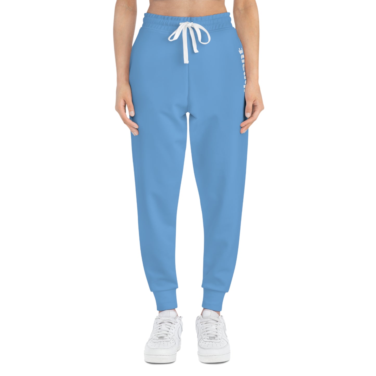 Unisex Athletic Joggers Pants (Blue)