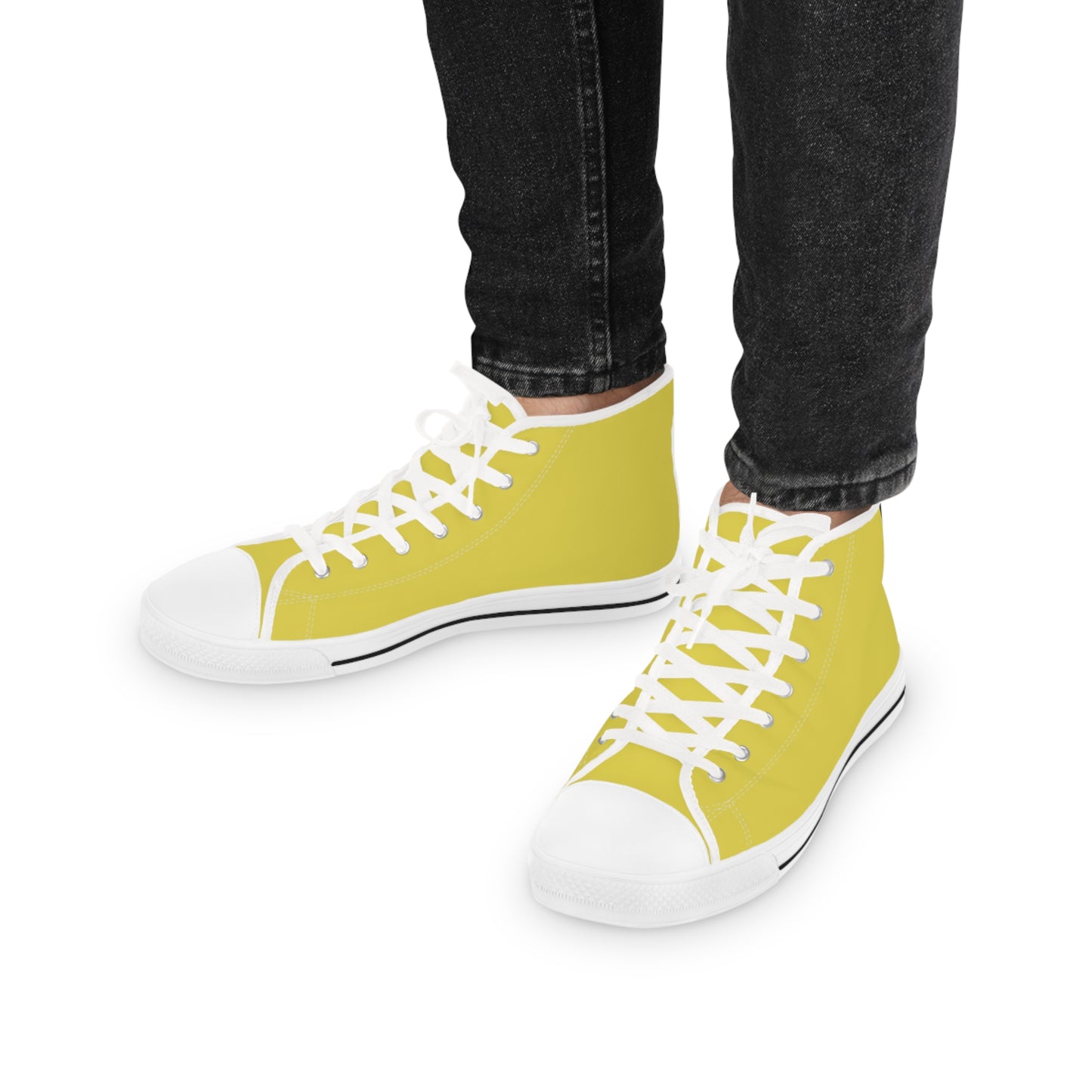 High Top Sneakers (Lime) Men's Size