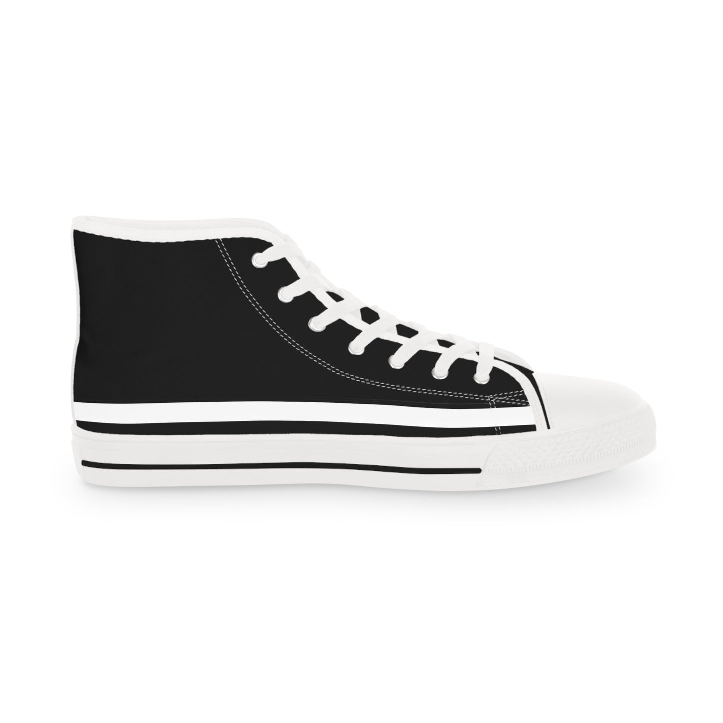 High Top Sneakers (Black) Men's Size