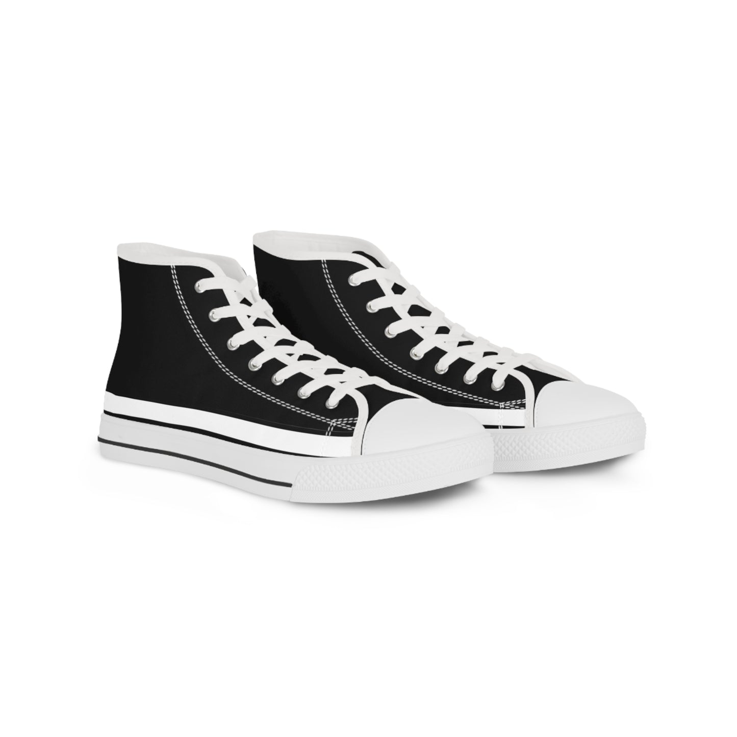 High Top Sneakers (Black) Men's Size