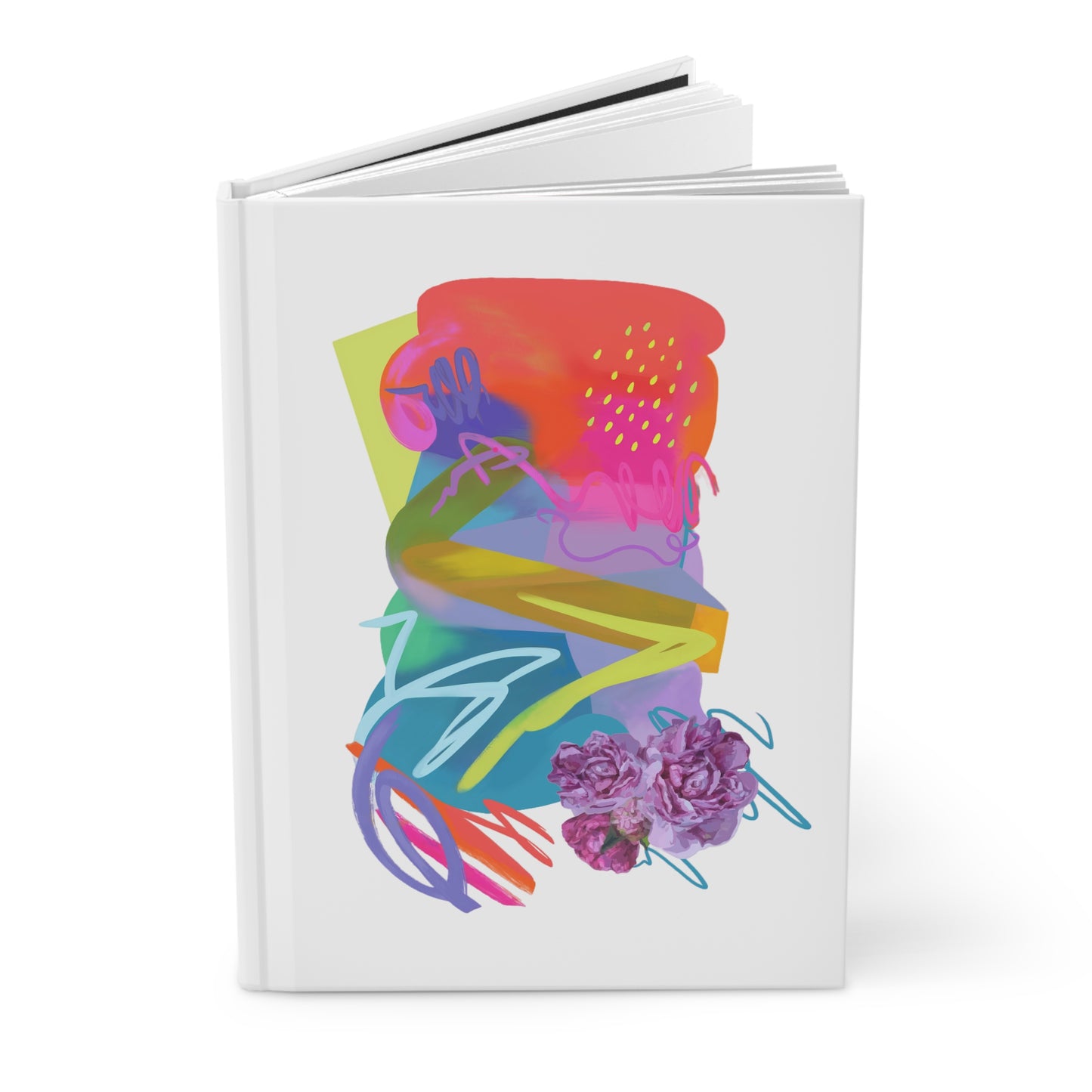 Digital Artwork on a Notebook (hard cover) gift