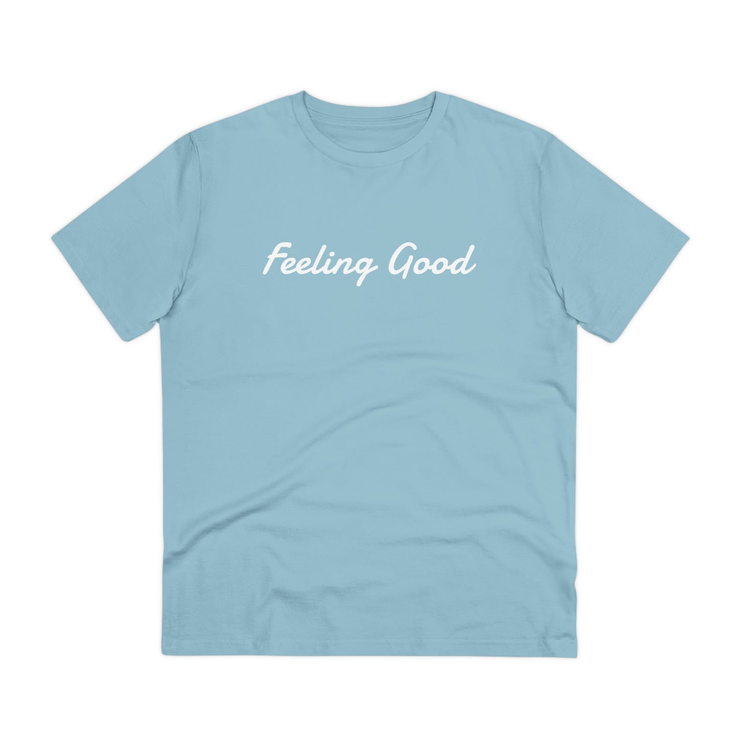 100% organic cotton T-shirt - Unisex - Blue shades