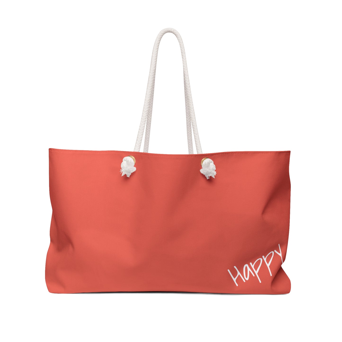 Oversized Beach Bag (Coral)