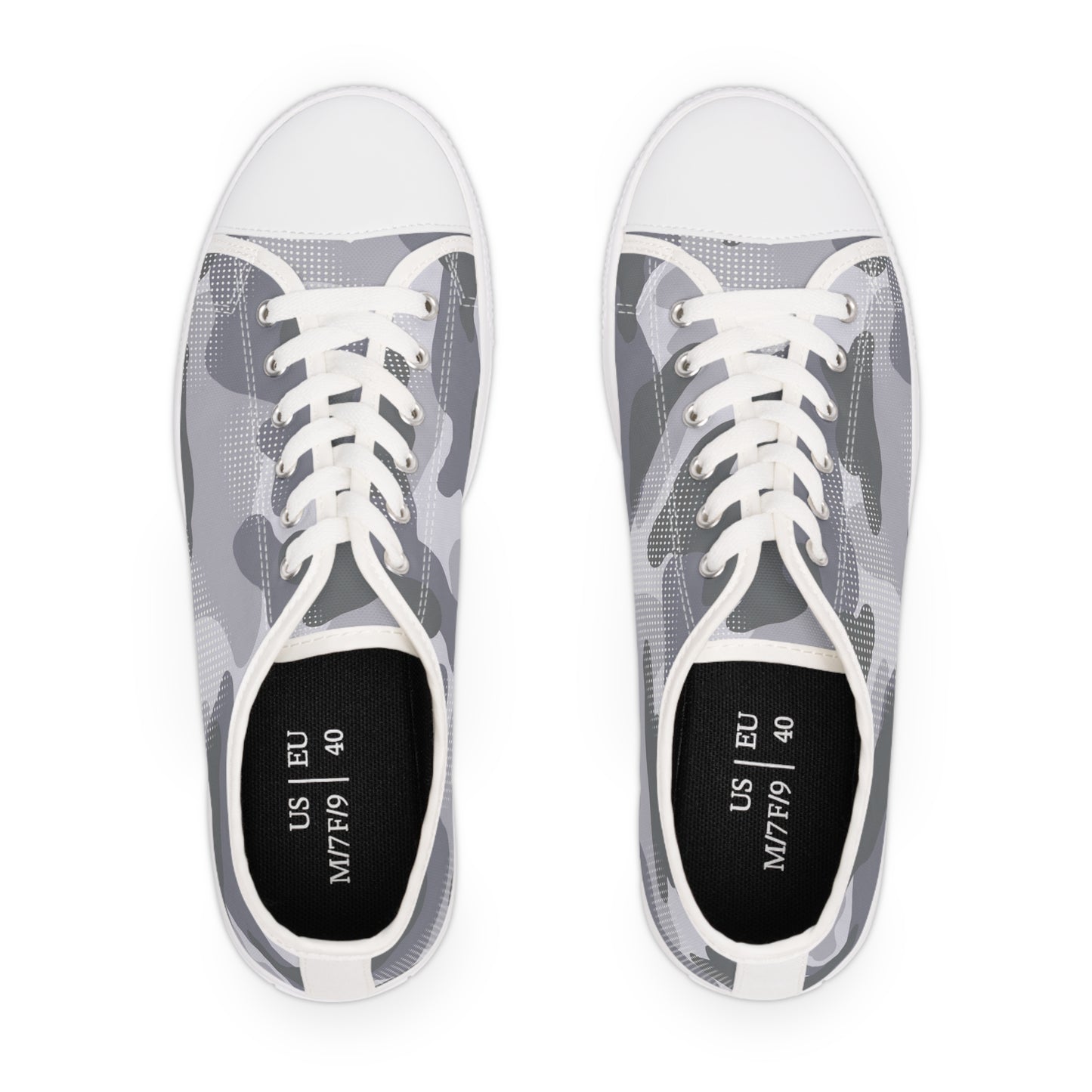 Women's Low Top Sneakers (GREY)