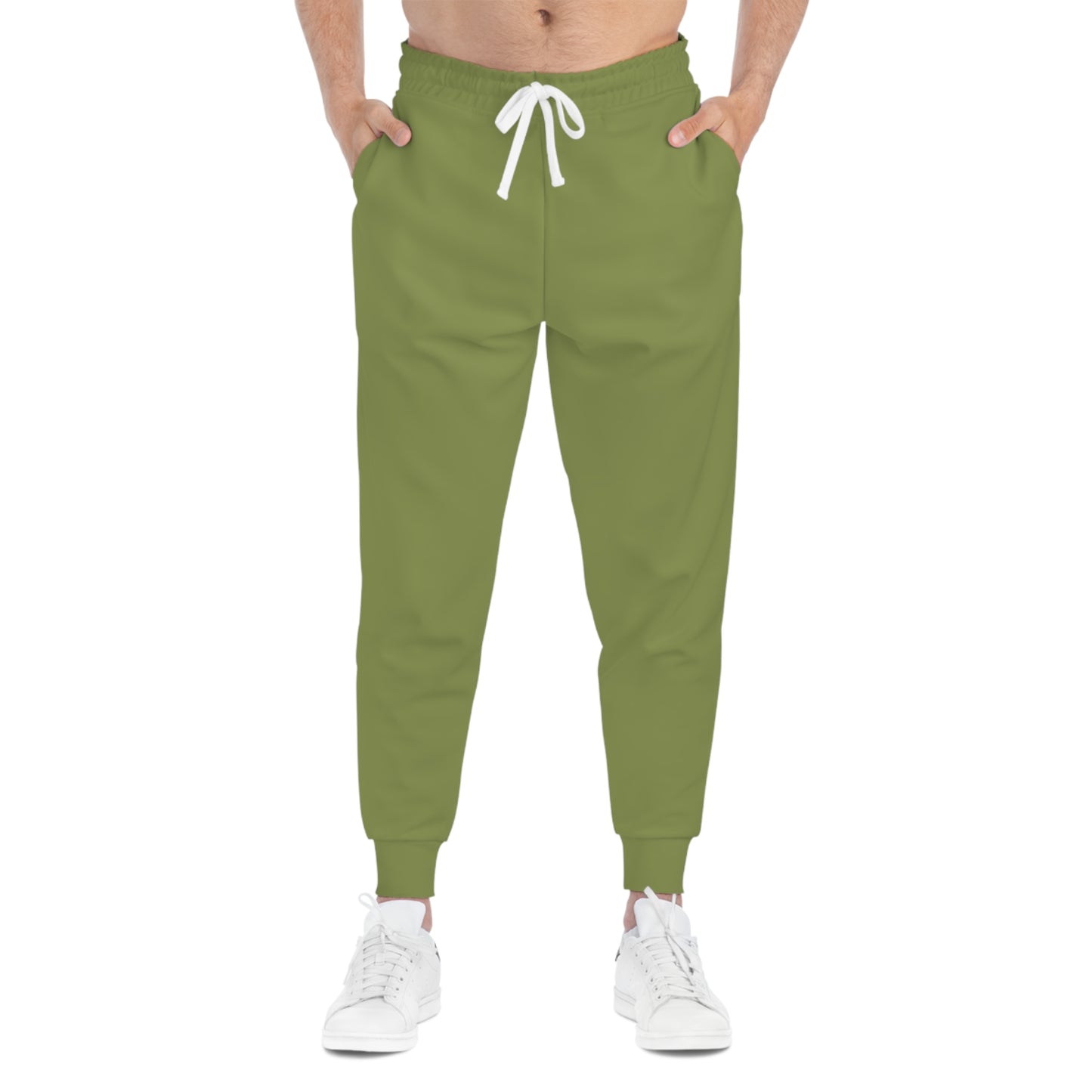 Unisex Athletic Joggers Pants ( Green )