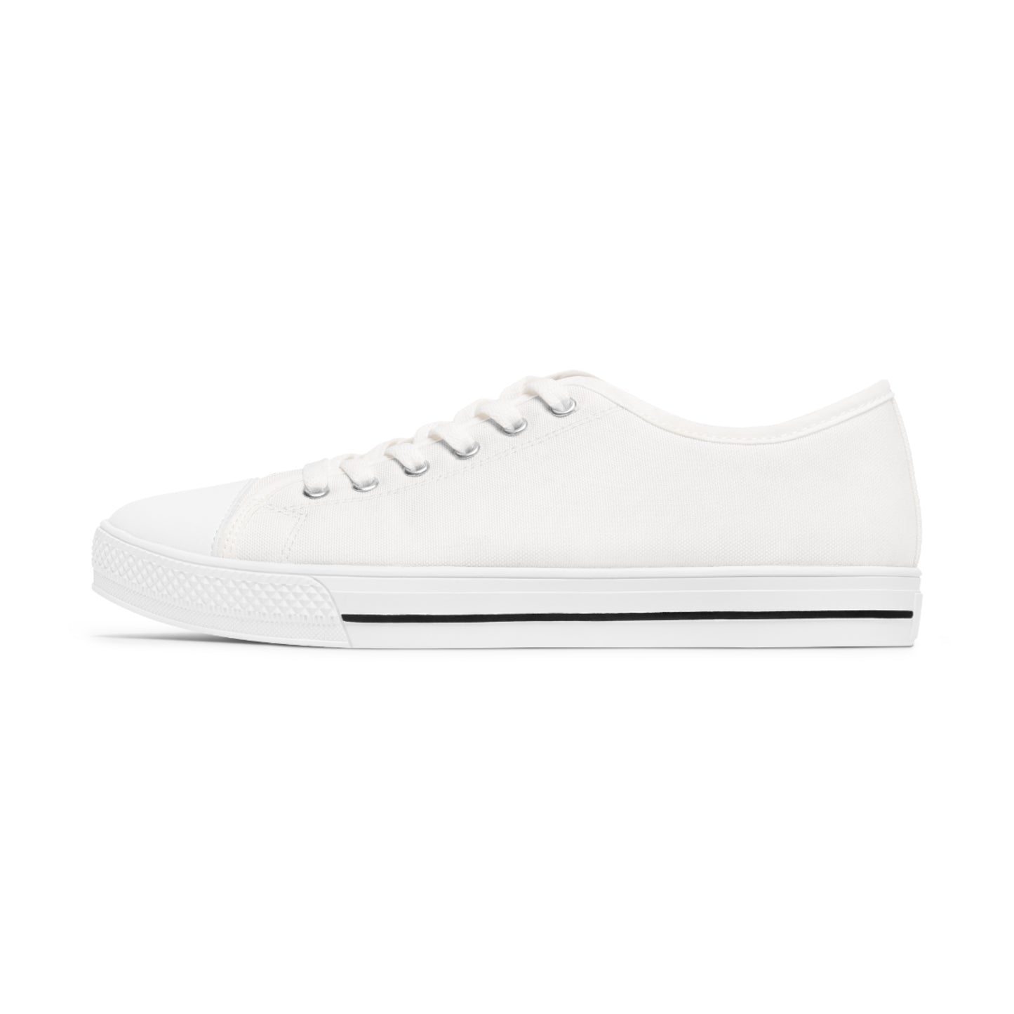 Women's Low Top Sneakers - White