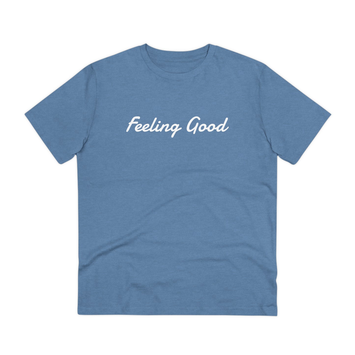 100% organic cotton T-shirt - Unisex - Blue shades