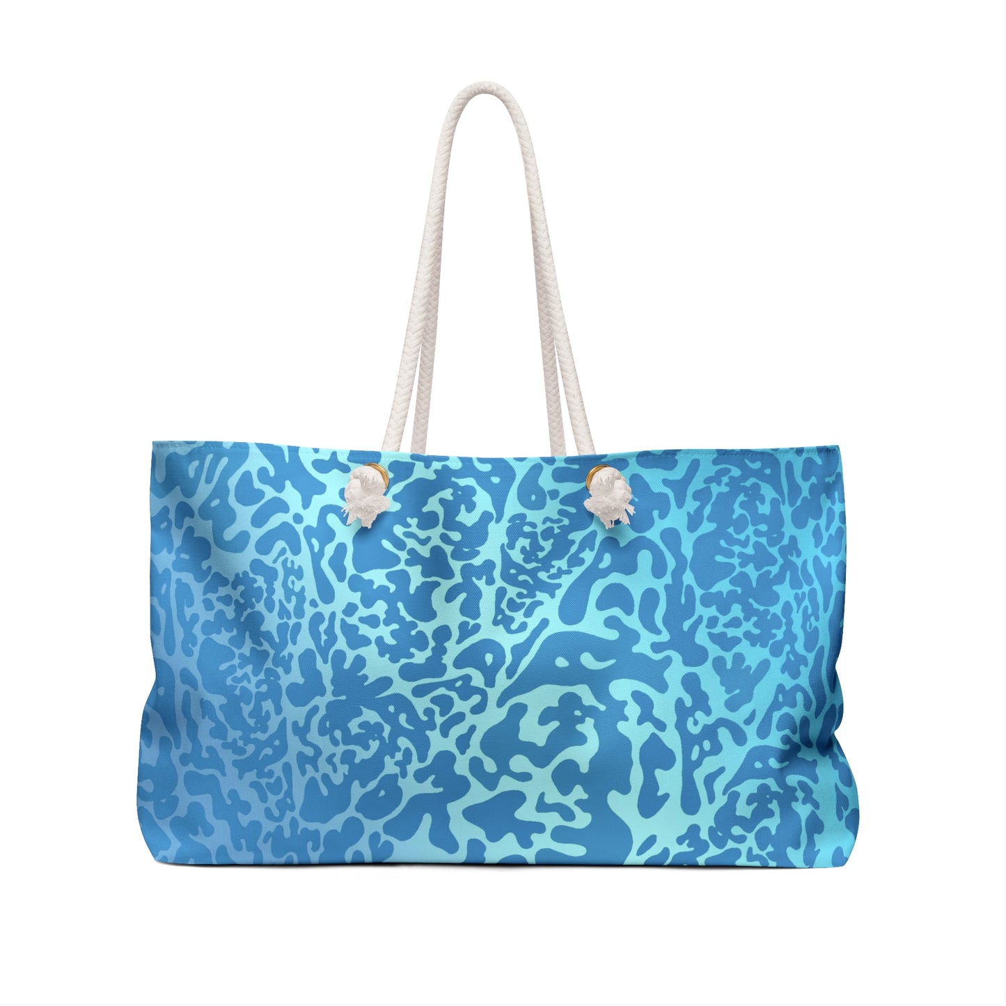 Bolso tote de fin de semana de gran tamaño (azul) 