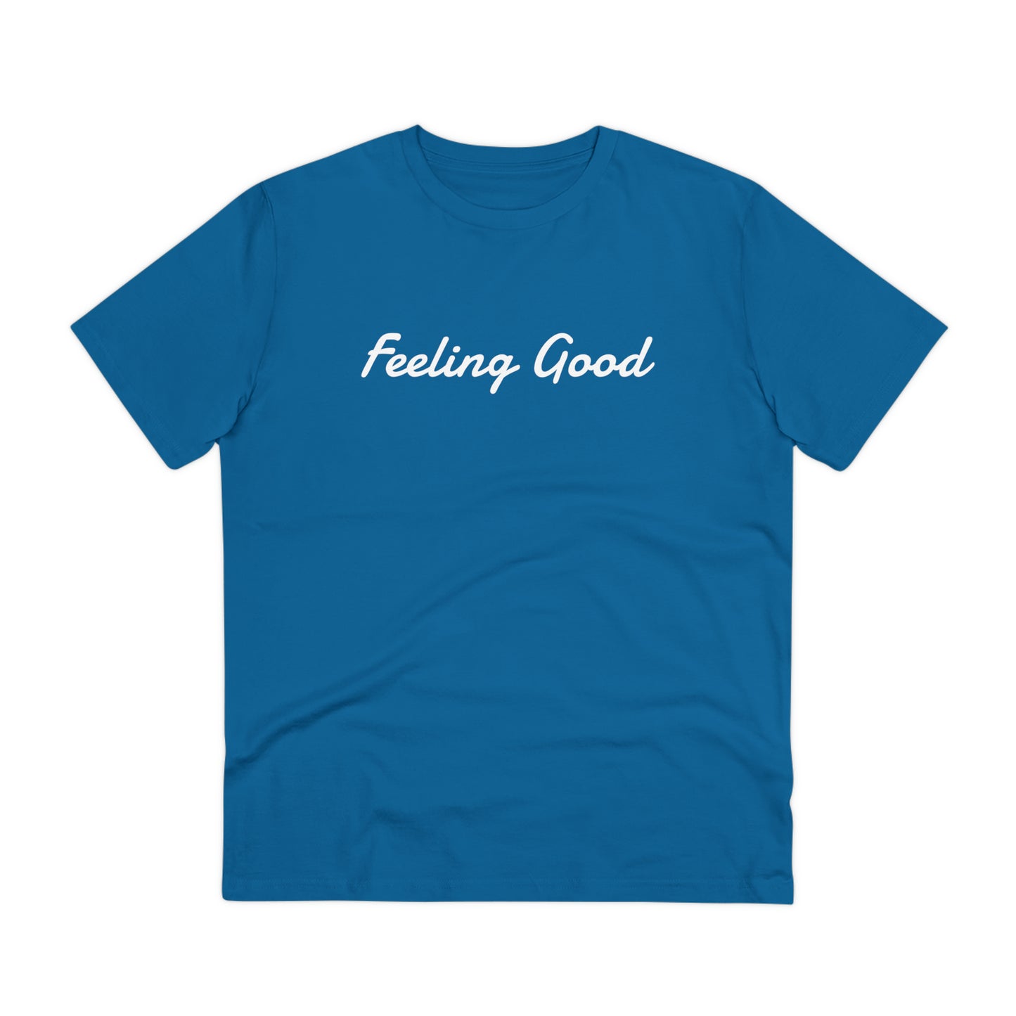 100% organic cotton T-shirt - Unisex - Blue shades