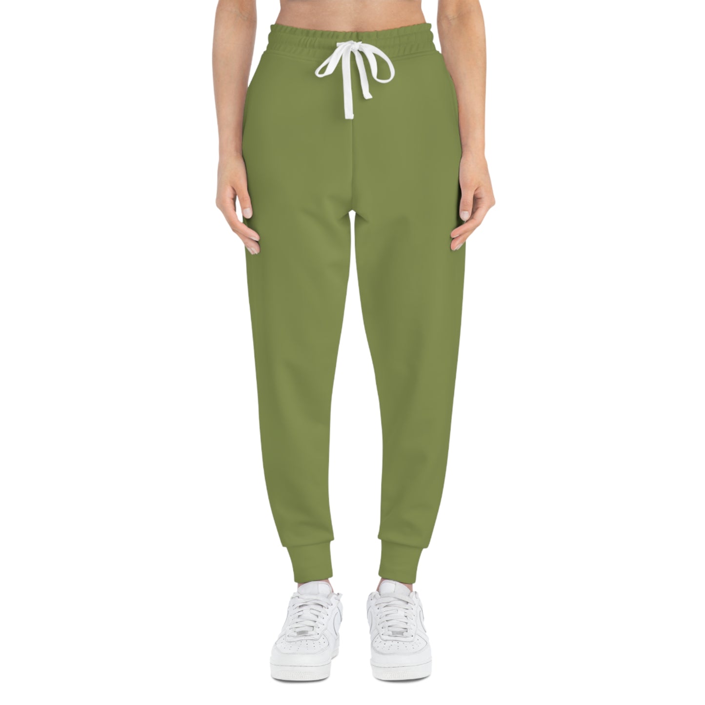 Unisex Athletic Joggers Pants ( Green )