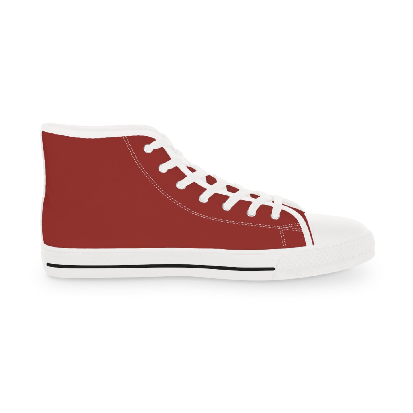 Zapatillas altas (rojo oscuro) talla de hombre