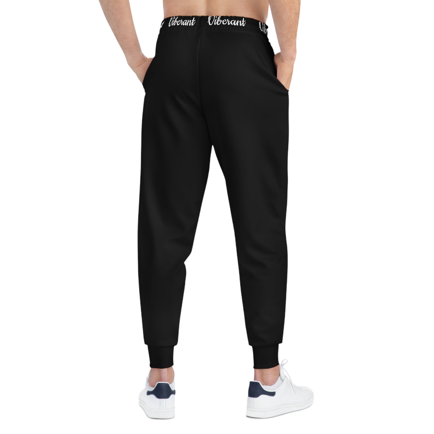 Unisex Athletic Joggers Pants ( Black)