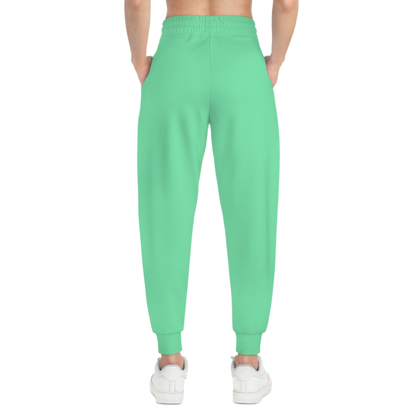 Unisex Athletic Joggers Pants (Green)