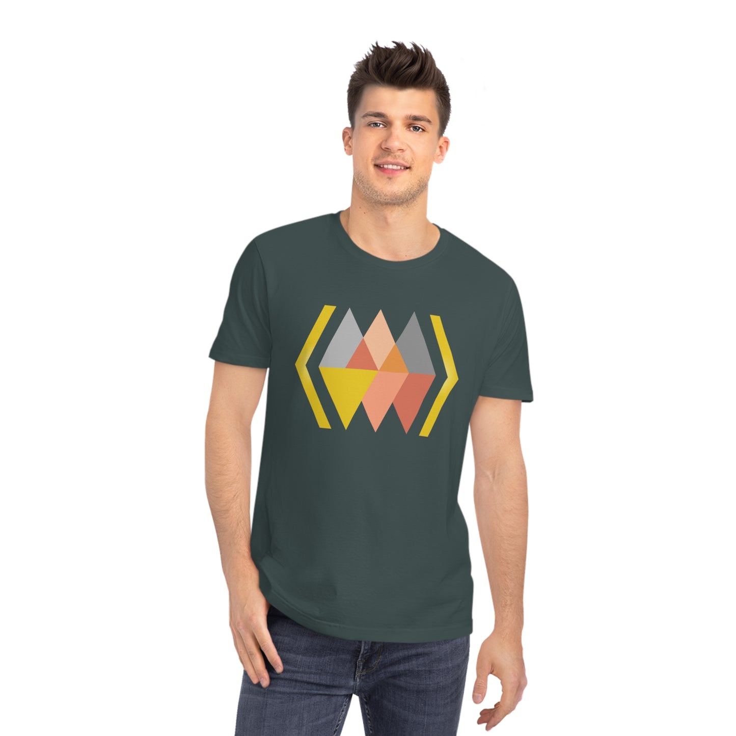 Camiseta de algodón vegano unisex 