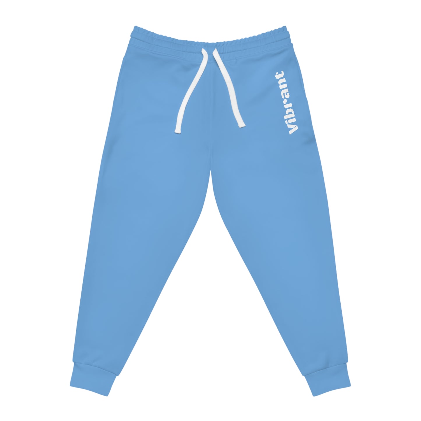 Unisex Athletic Joggers Pants (Blue)