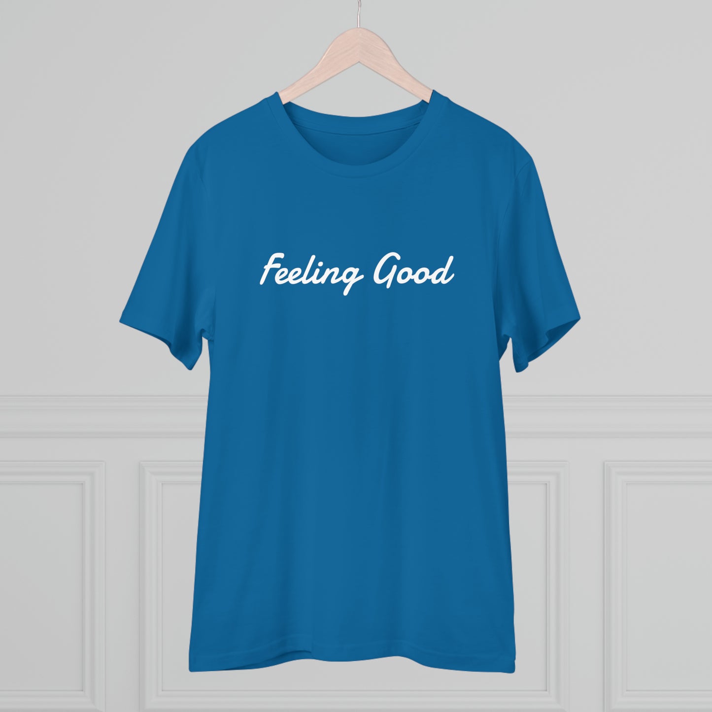 100% organic cotton T-shirt - Unisex - Blue shades