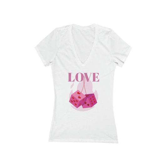 100% Cotton Women's V-Neck T-SHIRT