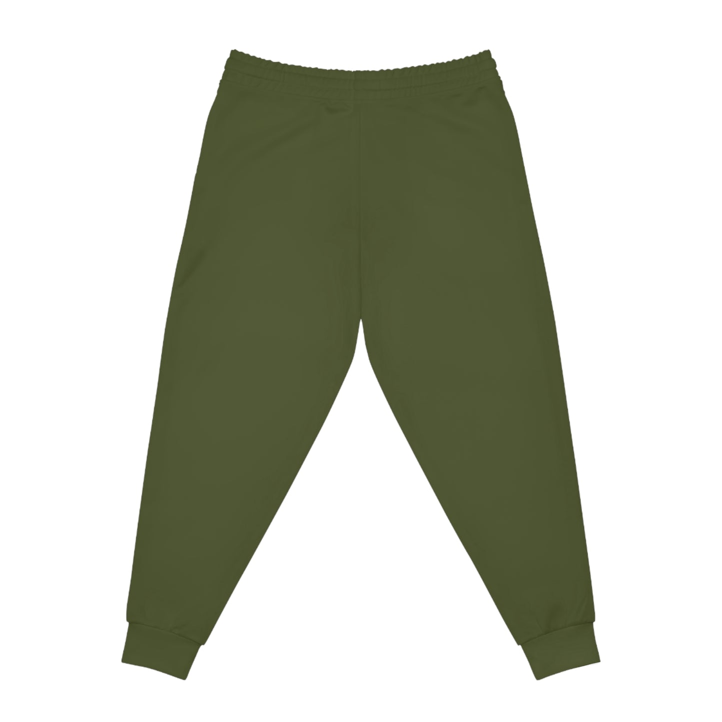 Unisex Athletic Joggers Pants (Olive Green)